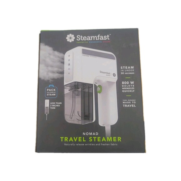 Steamfast NOMAD Travel‎ Size Steamer for Clothes - Portable Handheld Brand New - Picture 1 of 9
